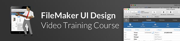FileMaker UI Design Video Course